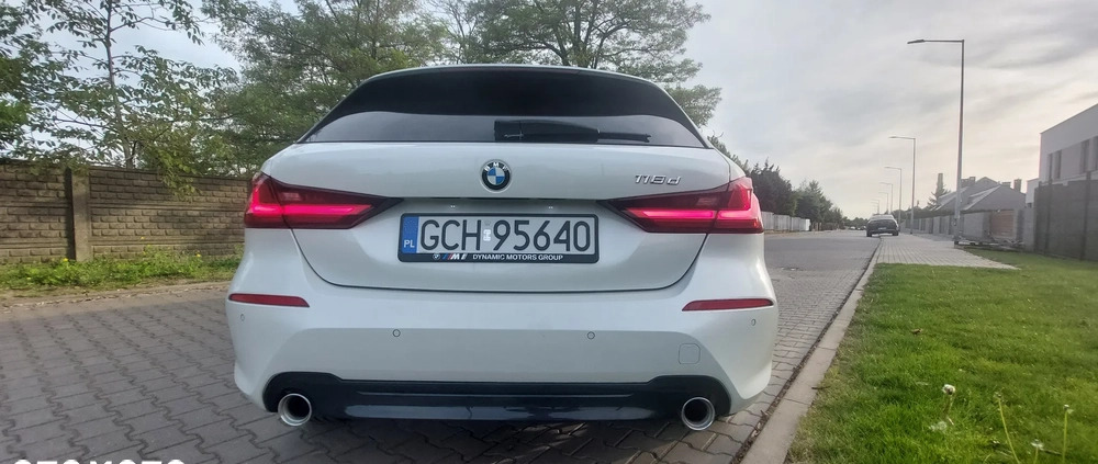 BMW Seria 1 cena 99500 przebieg: 49000, rok produkcji 2021 z Kalisz małe 781
